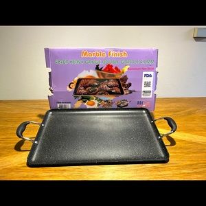 Marble Finished Double Griddle